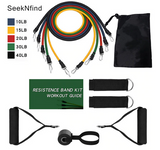 New Resistance Bands Set Yoga Exercise