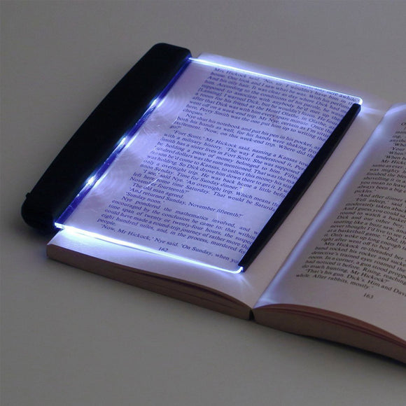Creative Flat Plate LED Book Light Reading
