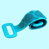Silicone Brushes Bath Rubbing Back Shower Extended Scrubber